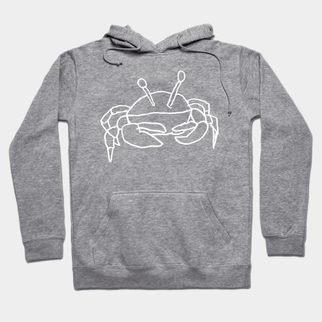 Another Cool Crab Hoodie by Wolf Shop